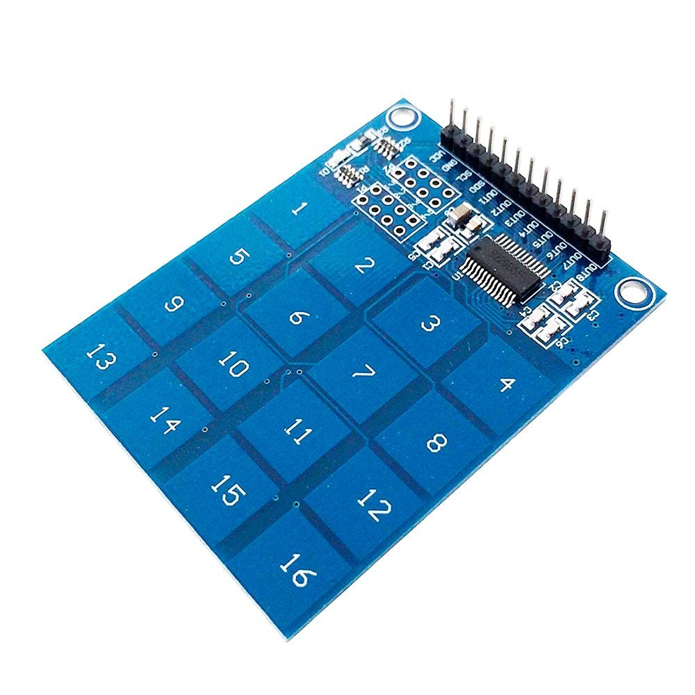 Teclado Touch Tactil Capacitivo Ttp229 4x4