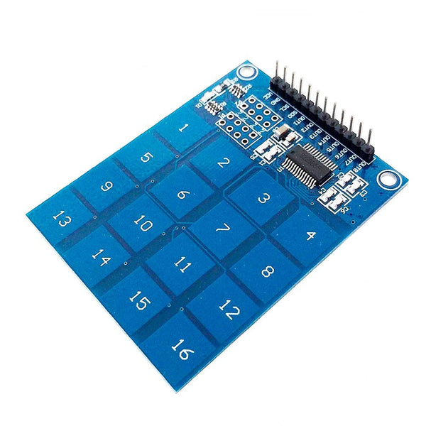 Teclado Touch Tactil Capacitivo Ttp229 4x4 - Tecneu