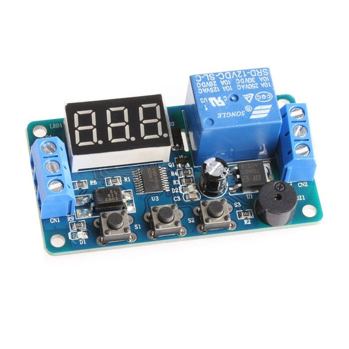 Temporizador Digital Timer 12v Programable 999 Minutos - Tecneu