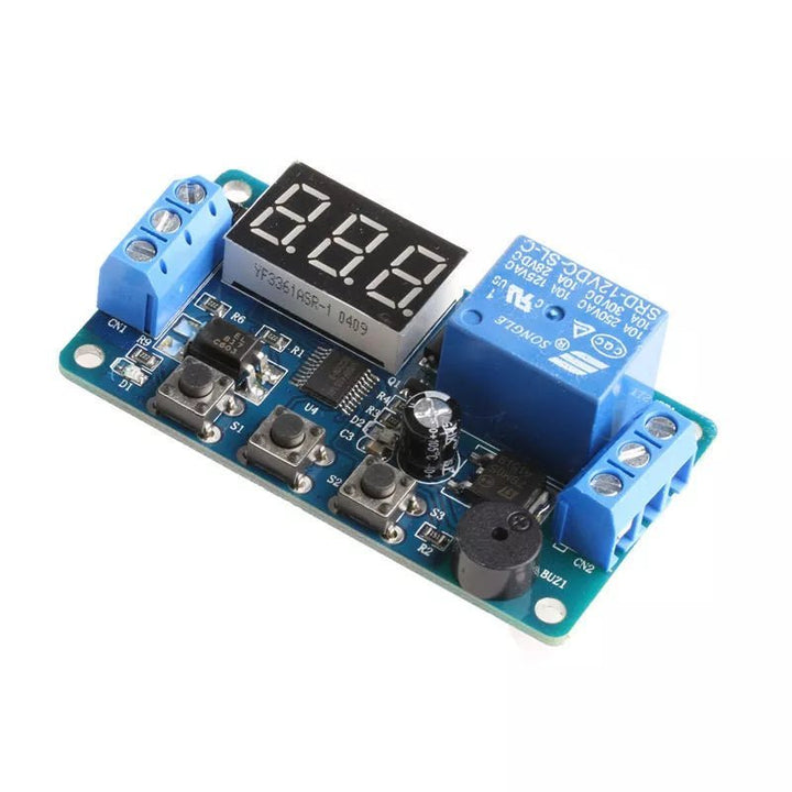 Temporizador Digital Timer 12v Programable 999 Minutos - Tecneu