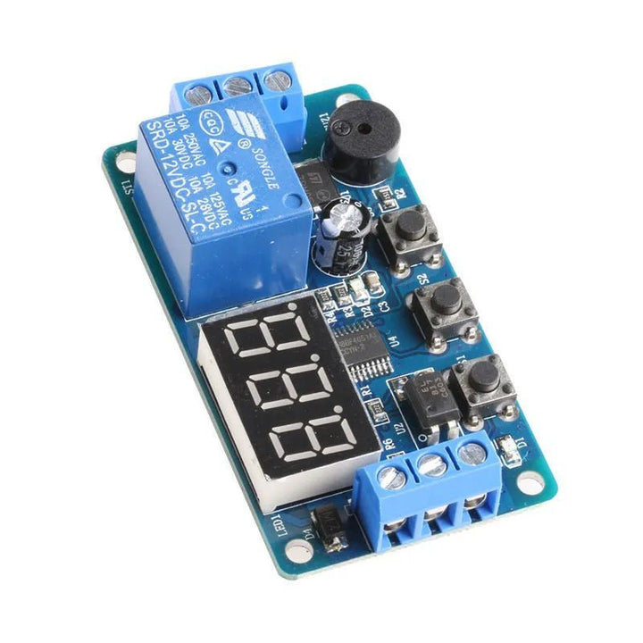 Temporizador Digital Timer 12v Programable 999 Minutos - Tecneu