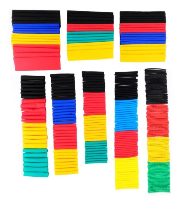Termofit 328 Piezas Kit 8 Tamaños Termocontractil Thermofit - Tecneu