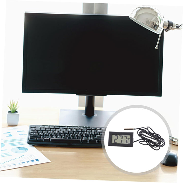Termómetro Digital Tpm - 10 Lcd Termostato - 50 A 70º C Con Batería - Tecneu