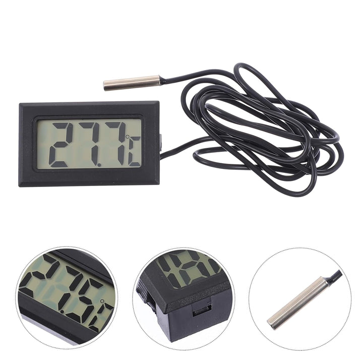 Termómetro Digital Tpm - 10 Lcd Termostato - 50 A 70º C Con Batería - Tecneu