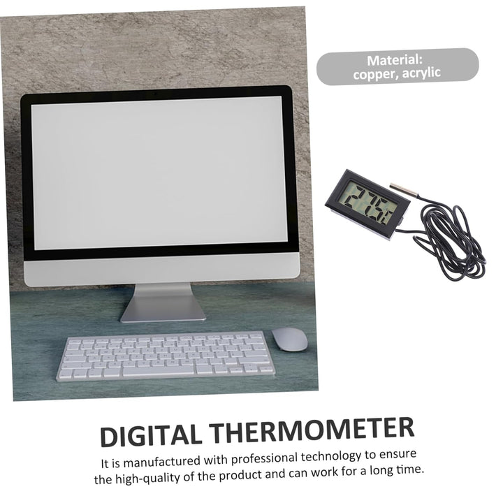 Termómetro Digital Tpm - 10 Lcd Termostato - 50 A 70º C Con Batería - Tecneu