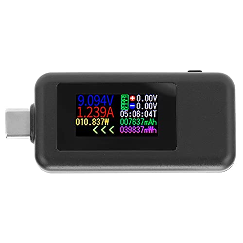 Tester Tipo C Medidor Voltaje Digital Amperaje Carga Telefono 10 En 1 - Tecneu