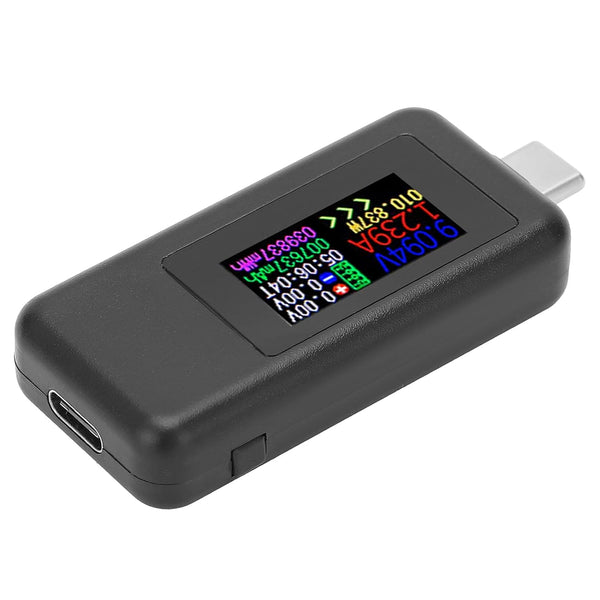 Tester Tipo C Medidor Voltaje Digital Amperaje Carga Telefono 10 En 1 - Tecneu