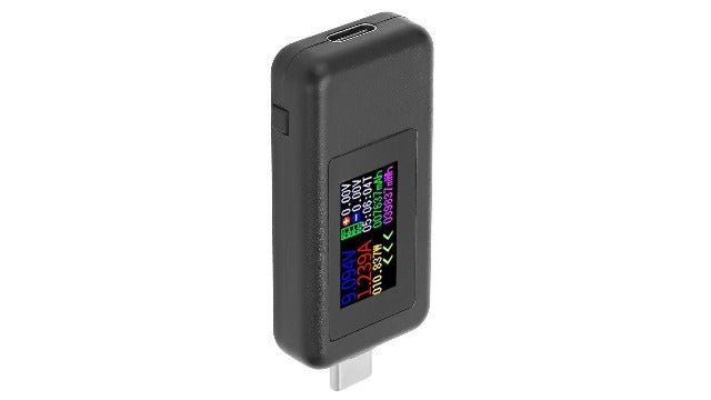 Tester Tipo C Medidor Voltaje Digital Amperaje Carga Telefono 10 En 1 - Tecneu