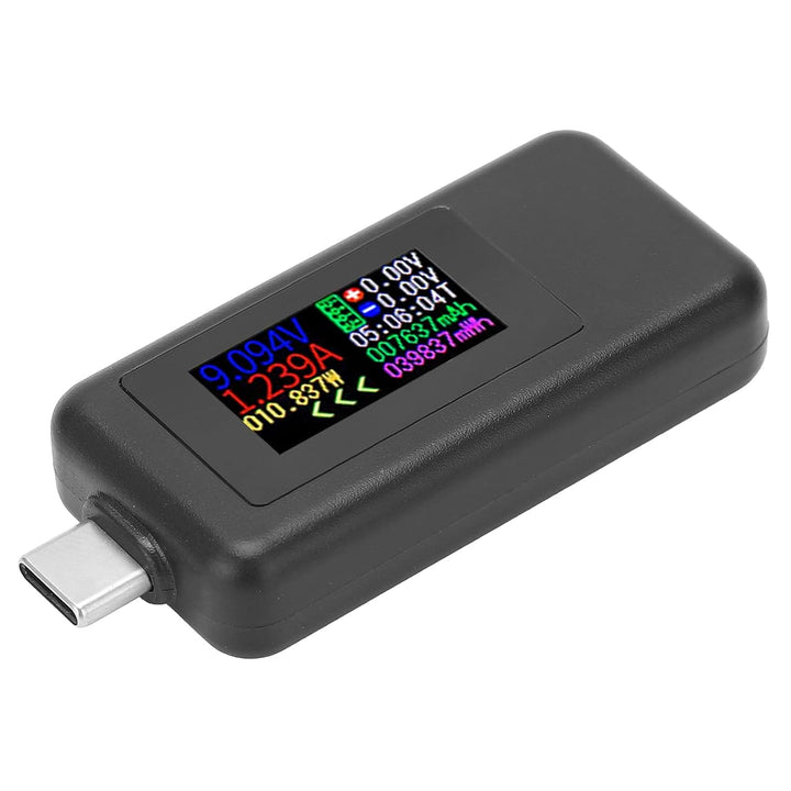 Tester Tipo C Medidor Voltaje Digital Amperaje Carga Telefono 10 En 1 - Tecneu