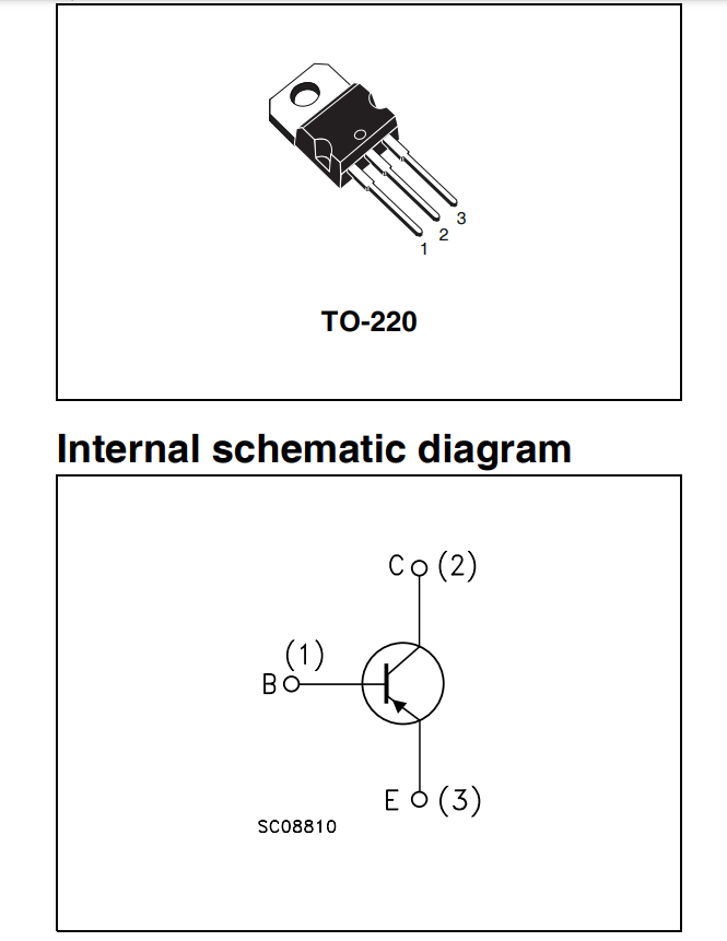 TIP32C Transistor PNP de Potencia BJT TO - 220 - Tecneu