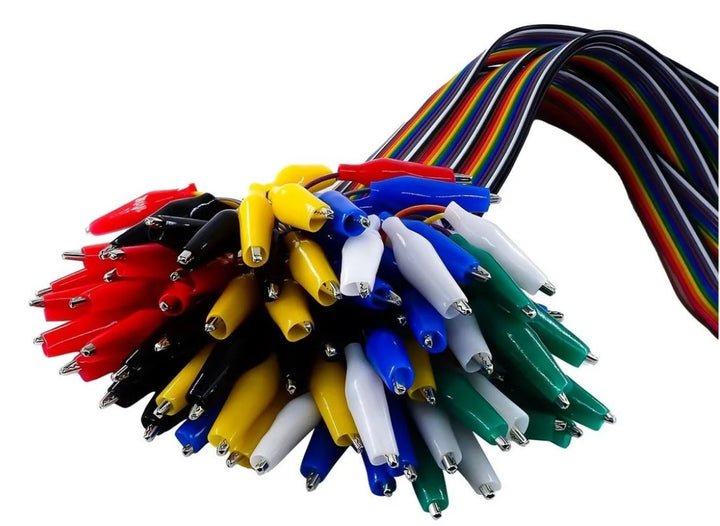 Tira Con 10 Cables Caiman A Dupont 30cm Cable Hembra O Macho - Tecneu