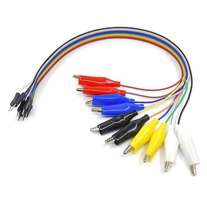 Tira Con 10 Cables Caiman A Dupont 30cm Cable Hembra O Macho - Tecneu