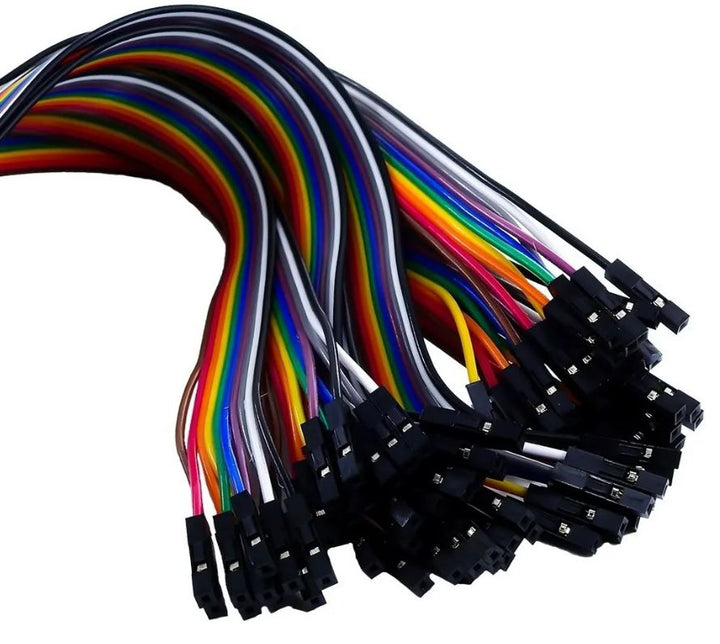Tira Con 10 Cables Caiman A Dupont 30cm Cable Hembra O Macho - Tecneu