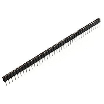 Tira De 40 Pines Header Hembra Redondos 2.54mm