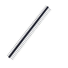Tira De 40 Pines Macho Rectos Cuadrados Pcb 2.54mm
