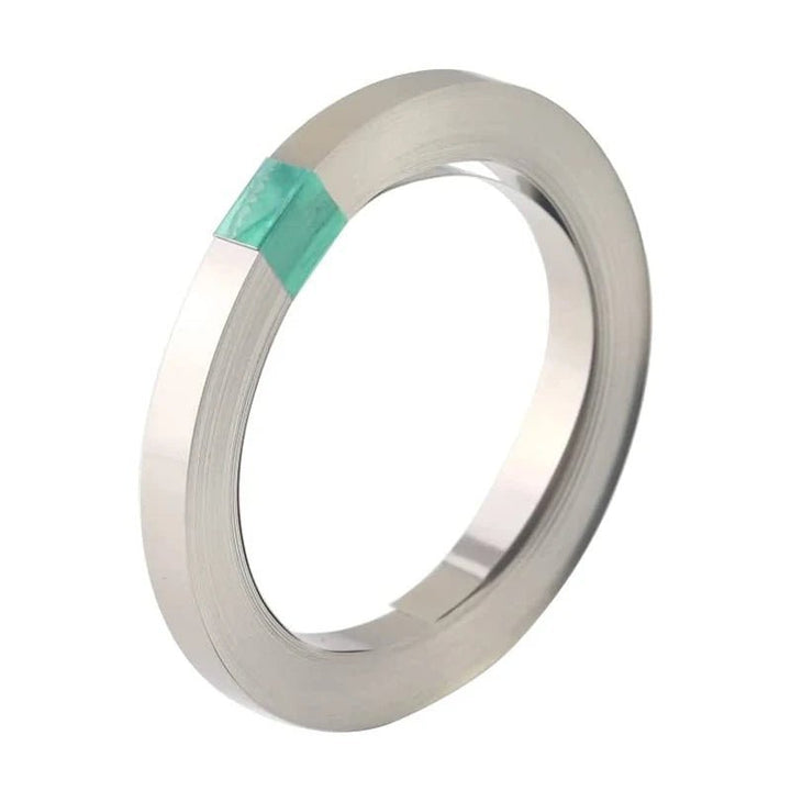 Tira De Níquel Puro 10 Metros 8x0.15mm P/unir Baterías 18650 - Tecneu