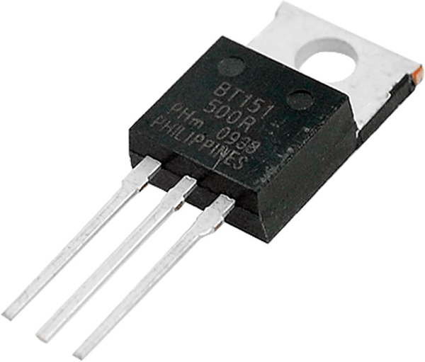 Triac BT151 - 500R SCR 500V 12A TO - 220 - Tecneu