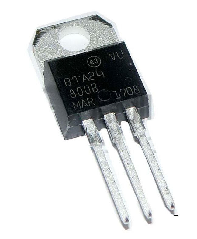 Triac BTA24 - 800B 800V 24A - Tecneu