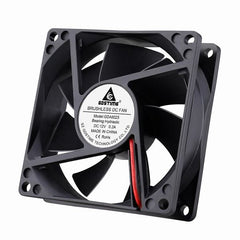 Ventilador Axial Balero HIDRÁULICO 2800RPM Dc 12v 80x80x25mm 0.2A GDA8025