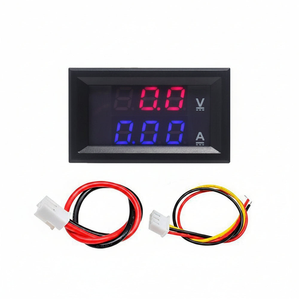 Voltimetro Y Amperimetro Digital 0-100v 10a