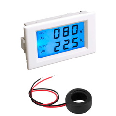 Voltimetro Y Amperimetro Digital 80 ~ 300v 100a AC