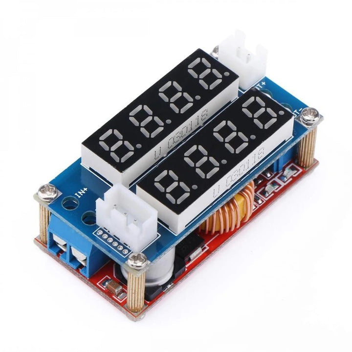 Xl4015 Regulador Step Down 50w 5a Voltimetro Amperimetro - Tecneu