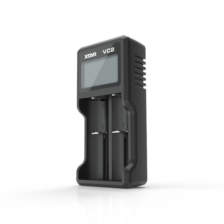 XTAR VC2 Cargador Inteligente de Baterías 18650 con Pantalla LCD - Tecneu