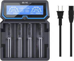 XTAR X4 Cargador Inteligente Para Baterías Li-ion y Ni-MH