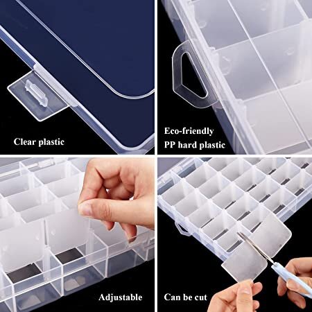 Caja Organizadora Con 36 Divisiones Modificables