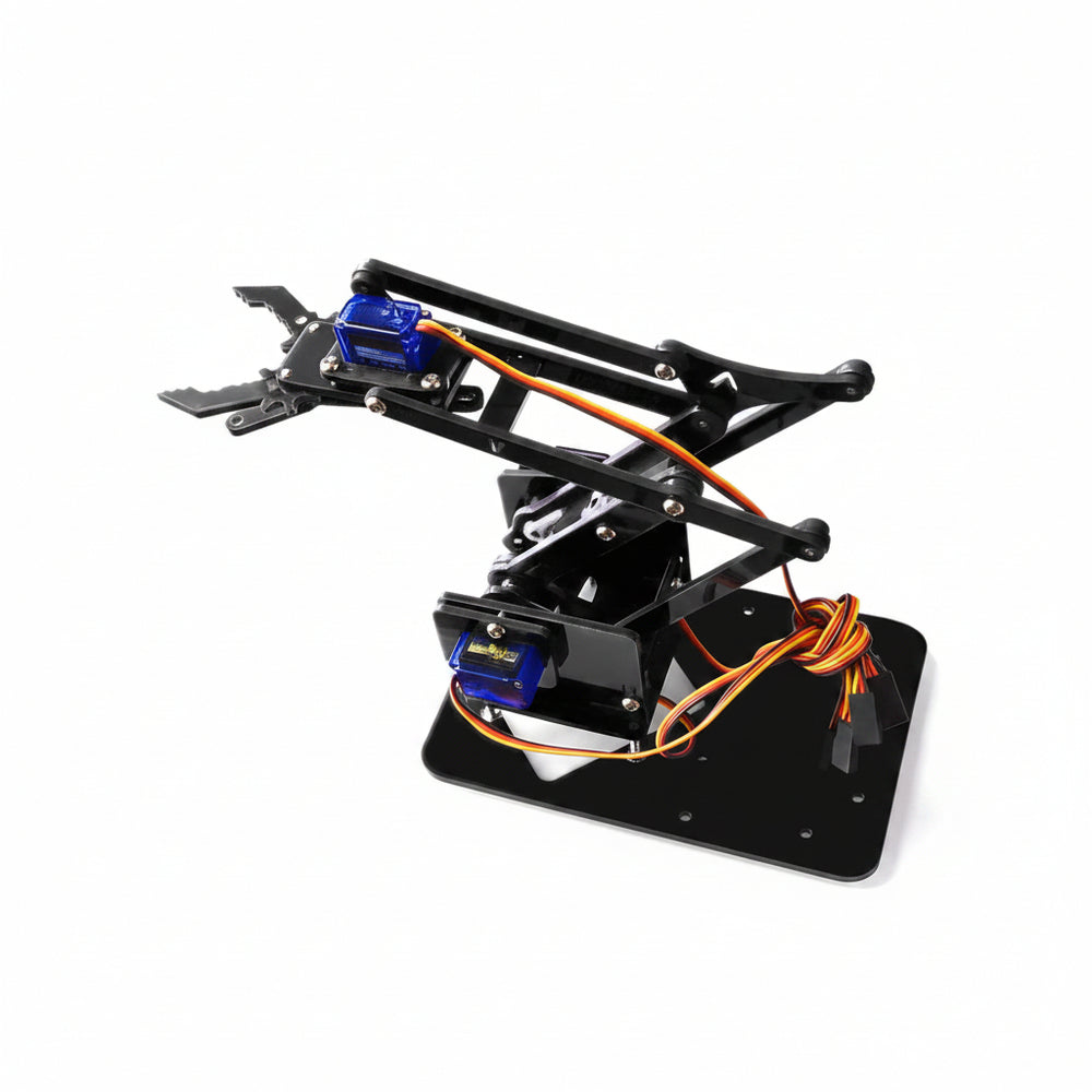 Brazo Robotico De Acrílico Mecánico Garra Educativo