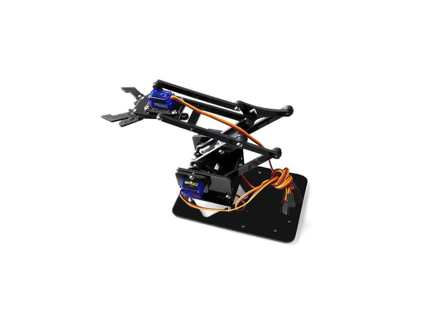 Brazo Robotico De Acrílico Mecánico Garra Educativo - Tecneu