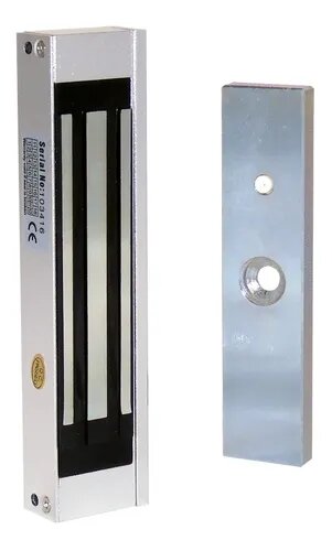 Chapa Cerradura Magnetica 180kg 12/24v Bloqueo De Seguridad - Tecneu