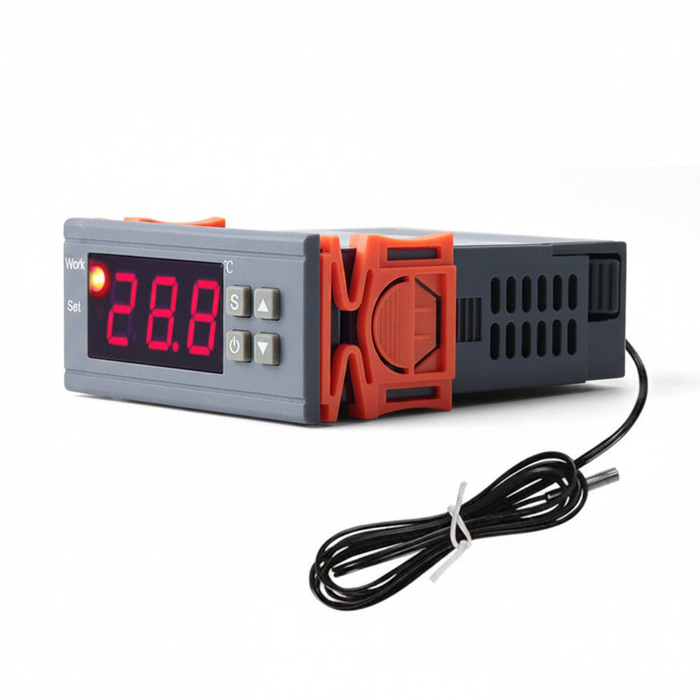 Control De Temperatura Mh1210w Termostato Incubadora Pecera