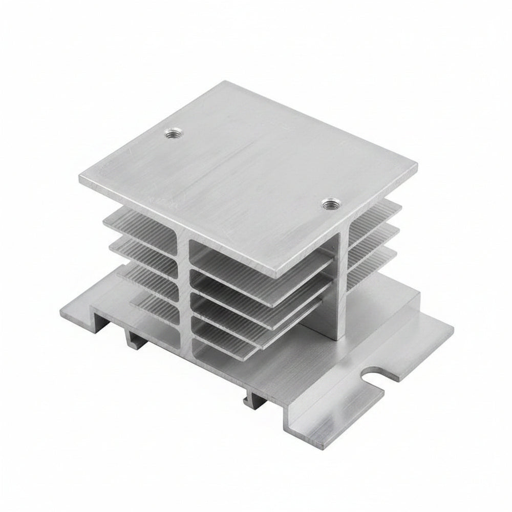 Disipador Enfriador De Relé Estado Sólido Ssr10-25a Aluminio