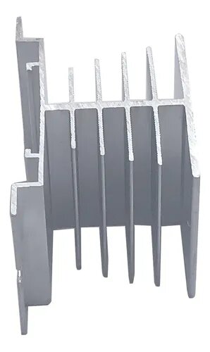 Disipador Enfriador De Relé Estado Sólido Ssr10 - 25a Aluminio - Tecneu