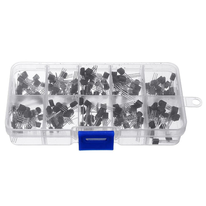 Kit 200 Transistores 10 Variantes Tipo To92 NPN PNP En Caja - Tecneu