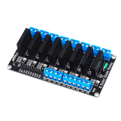Modulo Relevador Relay Estado Solido Ss 8 Canales 2a