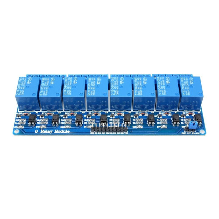 Modulo Relevadores Relay 8 Canales 12v - Tecneu