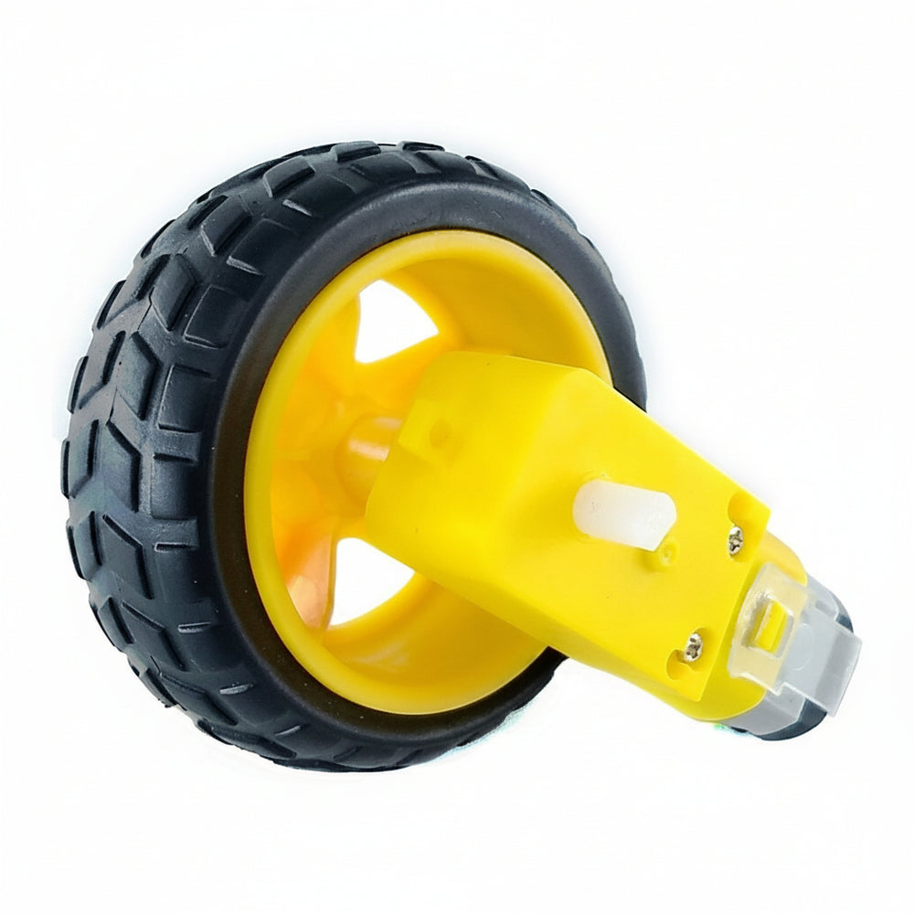 Motorreductor Con Llanta Para Carro