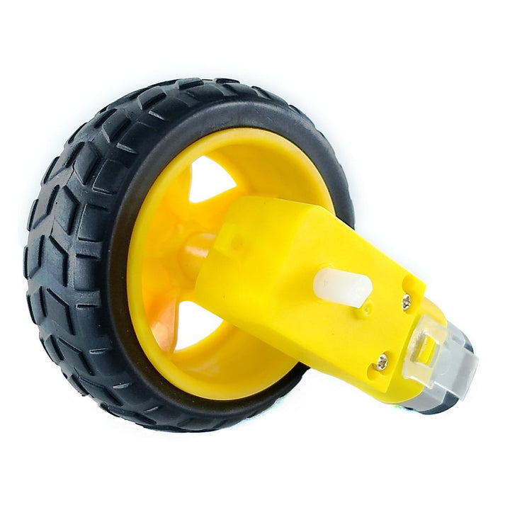 Motorreductor Con Llanta Para Carro - Tecneu