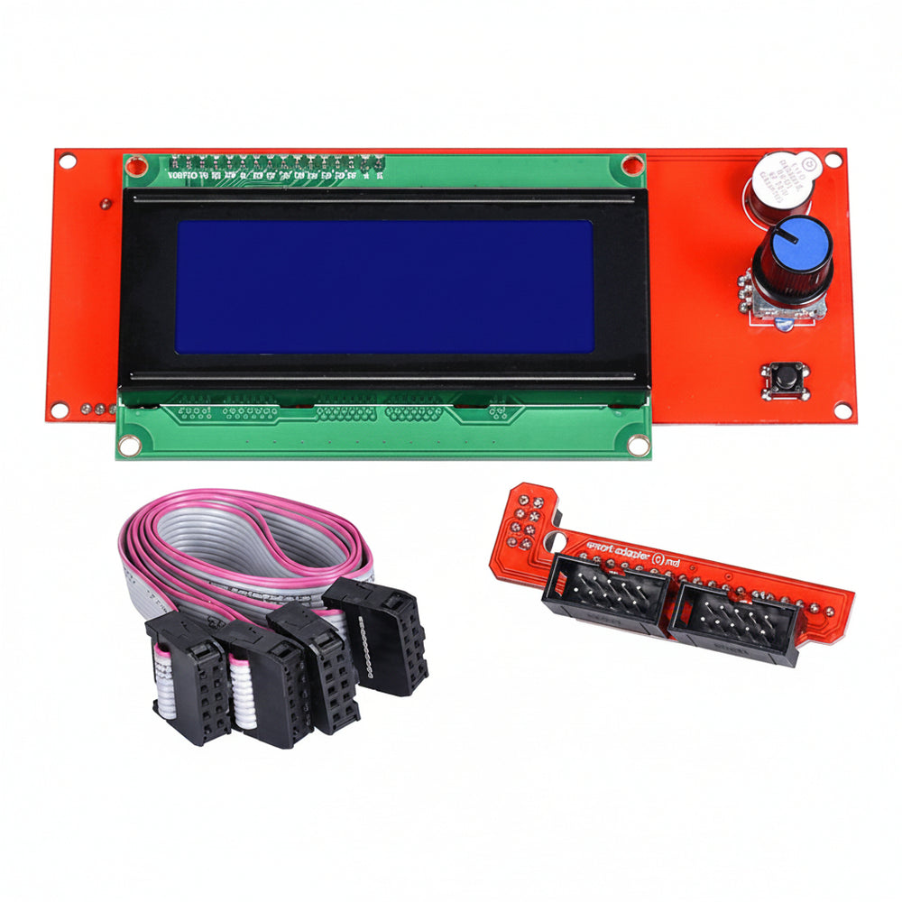 Pantalla Display Lcd 2004a, Controlador Impresora 3d, Reprap, Ramps 1.4 Lector Sd