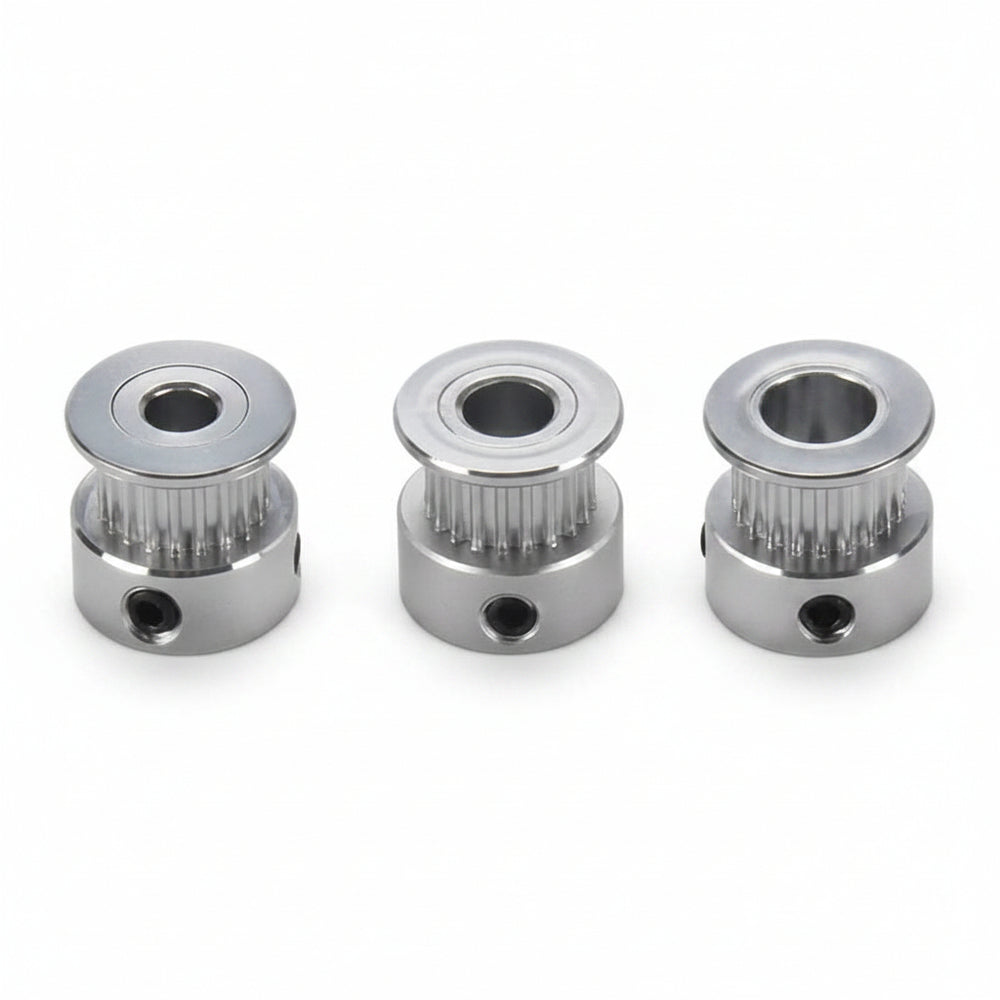Polea Dentada Gt2 20t Para Banda 6mm Impresora 3d Cnc Eje 5,6.35,8mm