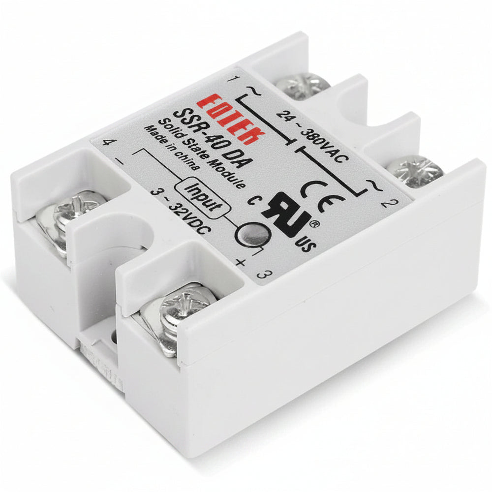 Relay Rele Relevador Estado Solido Ssr-40 Da 40a 3-32 Vdc